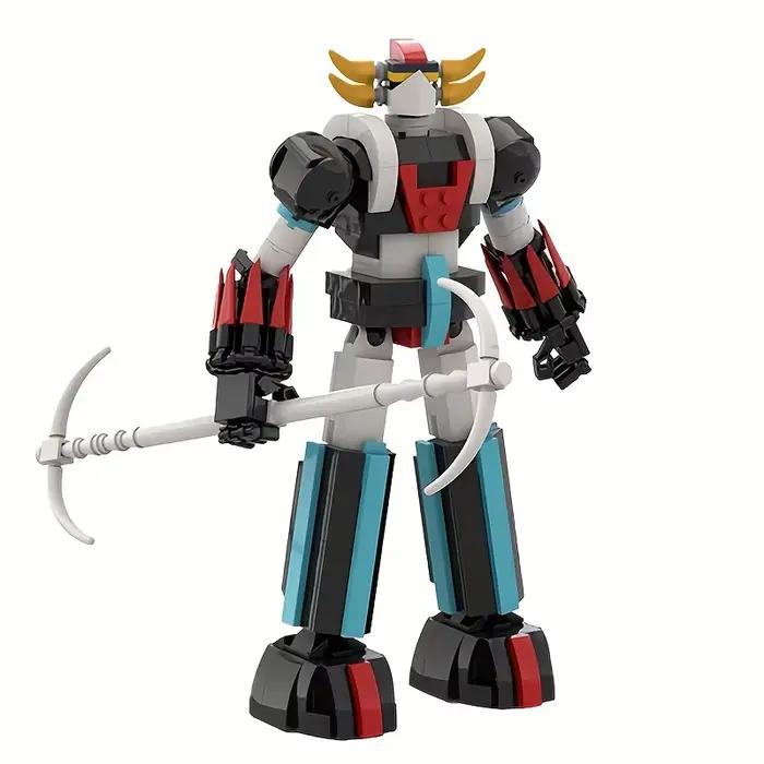Moc Robot Goldoraked Anime Figure bloc de construction technique Mecha film constructeur modèle briq