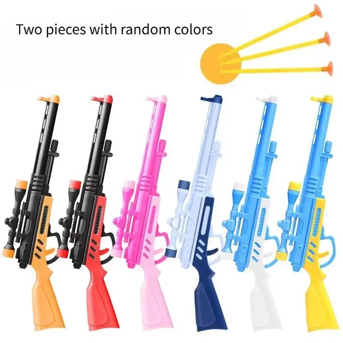 Pistolet jouet de fléchettes à ventouse, pistolet jouet en plastique d'intérieur sûr pour enfants, j