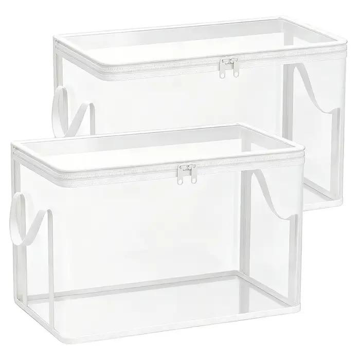 Organisateur de rangement pour jouets en peluche, 2 pièces, bacs de rangement pour poupées en peluch