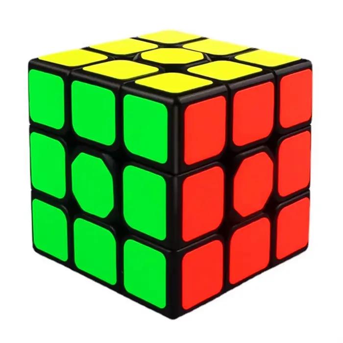 Qiyi 2x2 3x3 4x4 5x5 Cube magique Alien feuille d'érable pyramide inclinée professionnel Cubo Magico