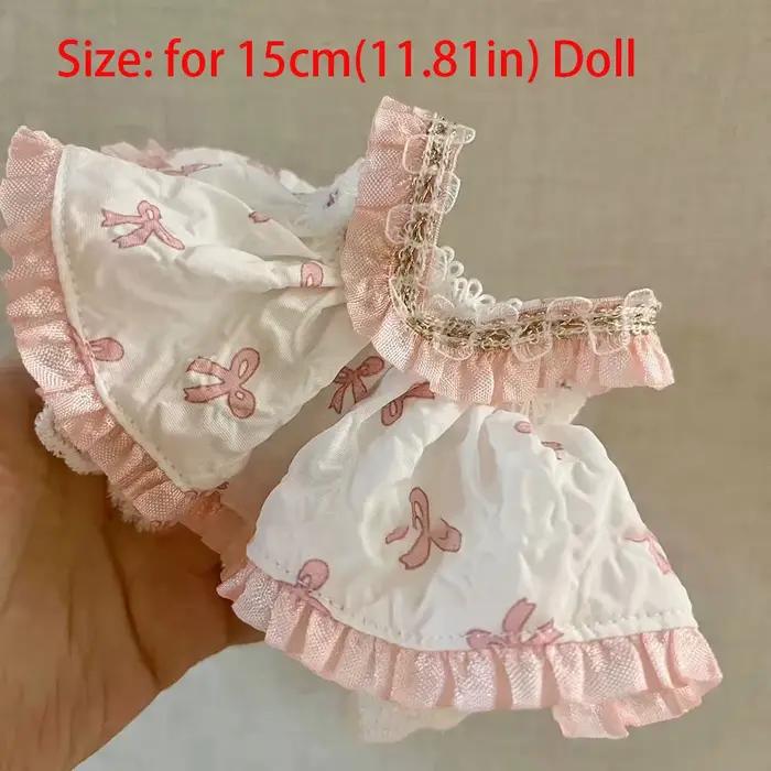 Vêtements de poupée élégants de 15 à 15cm, jolie robe de poupée mignonne, jouet décontracté pour fil