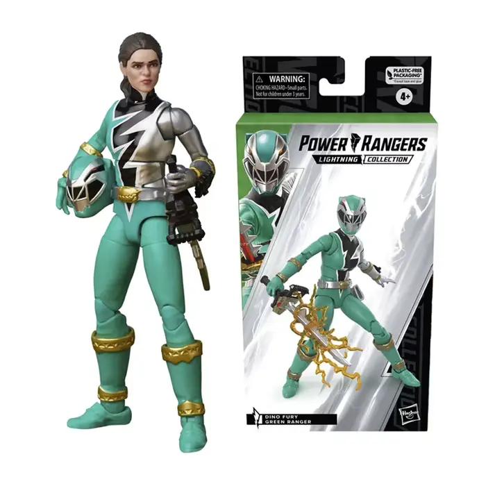 Hasbro Power Rterminds Rains Collection, D37Fury Green Ranger IN SIOCK, F4517