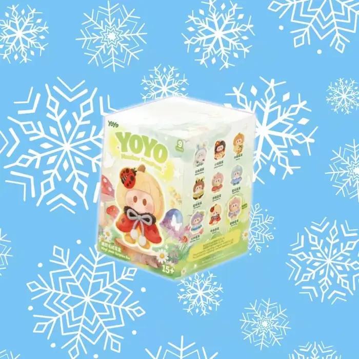 YOYO 4ème Génération Meadow Pompom Boîte Mystère Presque Discrète, Figurine d'Action Anime YOYO, Boî