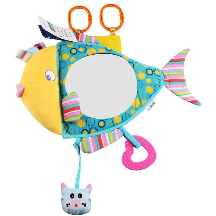Miroir interactif Baby Haha réglable et pliable pour le développement visuel et l'entraînement aux c