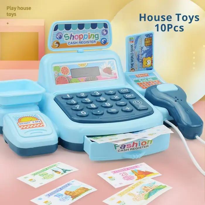 Simulation Shopping maison de trésorerie jouets jeu électronique éclairage et effets sonores superma