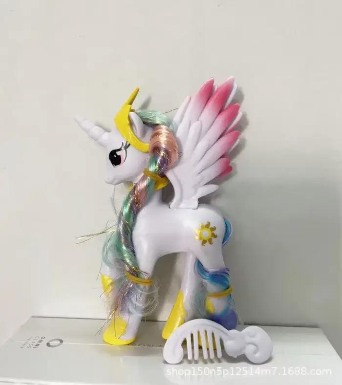 Figurine articulée My Little Pony de 14 cm, modèle de poupée de dessin animé, statue, décoration de 