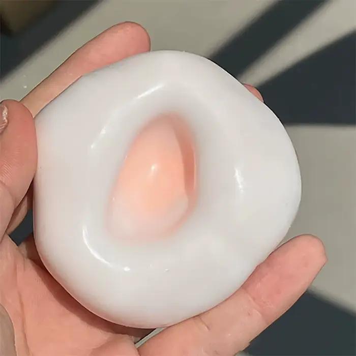 Jouets de Table Squishy Super doux, peau glacée Ultra-mince, anti-Stress, balle collante faite à la 