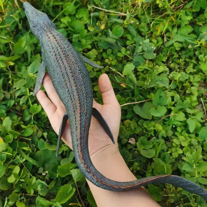 Figurine de dinosaure Mosasaurus, monstre de mer ancien réaliste, modèle éducatif, décoration de gât