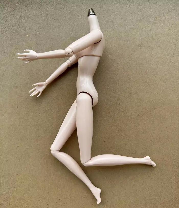 Corps de poupée LULY original, 8 tons de peau, gros seins de haute qualité, 29CM, corps de remplacem