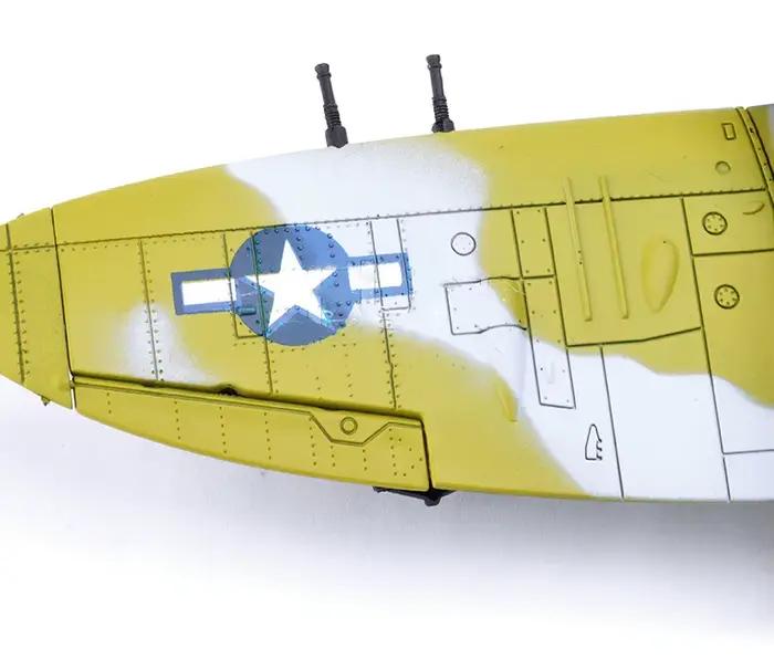 22 cm 4D bricolage jouets combattant assembler des blocs modèle de construction avion modèle militai