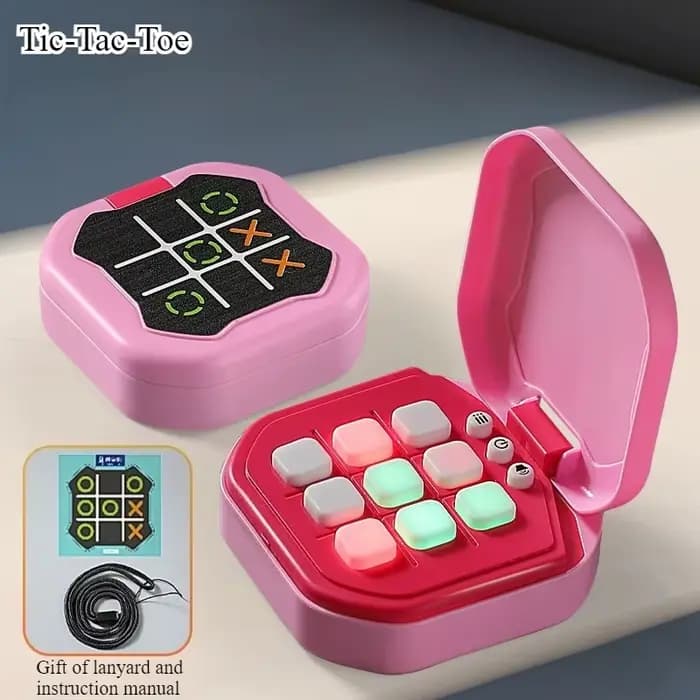 Jeu de société Tic-Tac-Toe, jeux électroniques multifonctionnels, Puzzle Montessori, jeu de Table, j