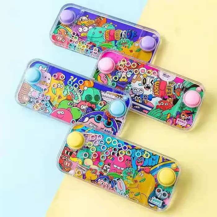 Jeu d'anneau d'eau pour enfants, jouets de lancer de boucle aquatique, jouets portables rétro stimul
