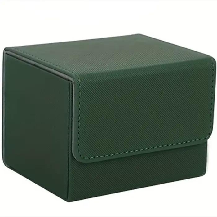 100 + boîte de jeu de cartes à collectionner, support de rangement, organisateur de cartes, étui pou
