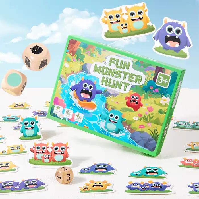 Jouets de Puzzle assortis pour enfants, couleurs de formes géométriques, jeux de société, jouets d'i