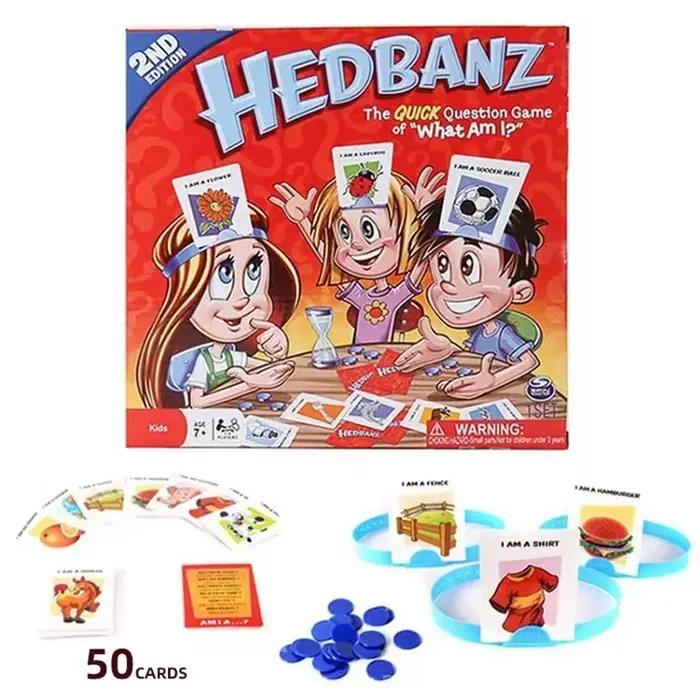 Jeu de société de devinettes d'image pour enfants, jeu pour enfants, jeux interactifs Parent-enfant 