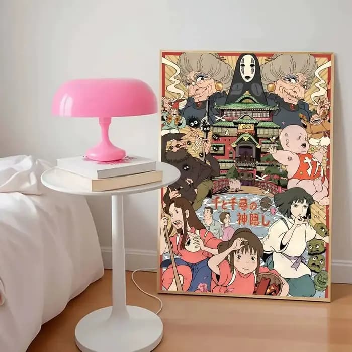 500 Pièces de Puzzles de Dessins Animés et Films - Spirited Away - Jeux d'Activité Familiale Stimula