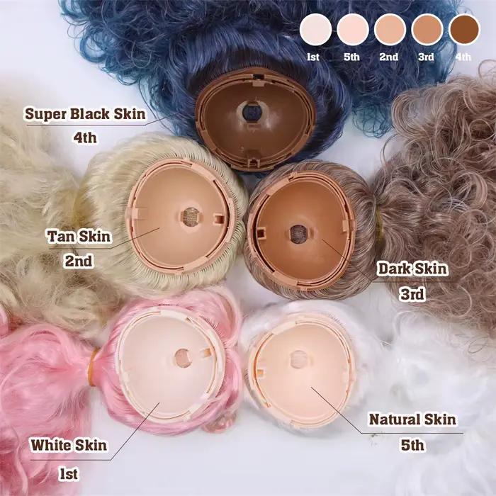 Fortune Denci- Perruque de cheveux pour poupée Blyth ICY DBS, RBL LePG Dome