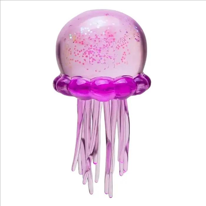 Squishies Nee Doh Méduse, Jouet sensoriel Fidget, Jouet anti-stress souple en gelée pour le toucher 