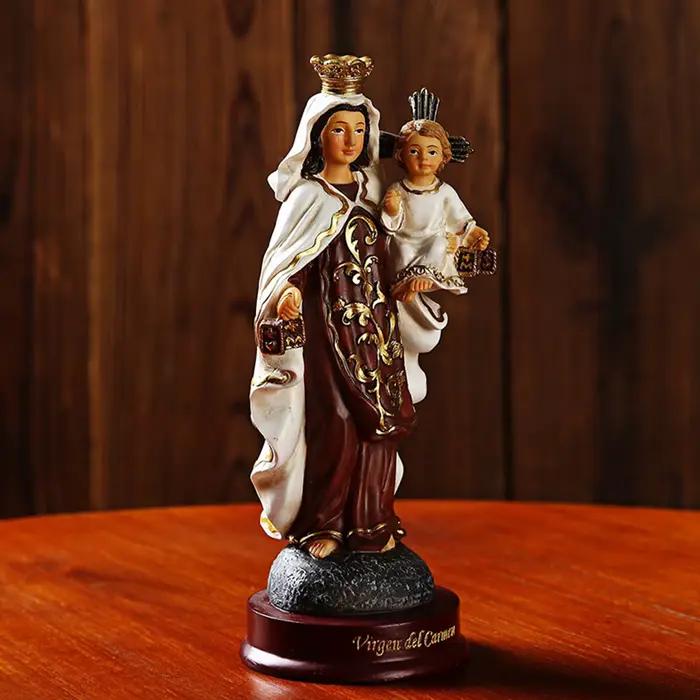 Notre-Dame de Grâce La Bienheureuse Vierge Marie Figure intensifie Cadeau Religieux pour la Maison