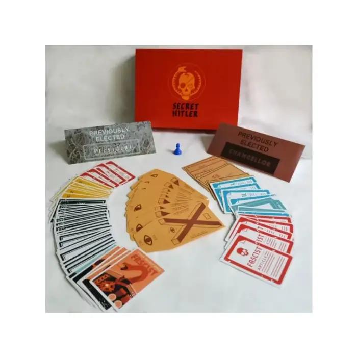 Jeu de frappe Secret Hitler Jeu de société Secret Hitler (rouge)