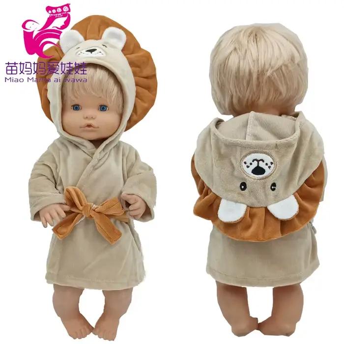 Coupe 38 Cm Nenuco poupée Lion peignoir Ropa Y Su Hermanita Reborn bébé poupée vêtements Costumes ca