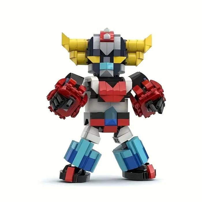 Moc Robot Goldoraked Anime Figure bloc de construction technique Mecha film constructeur modèle briq