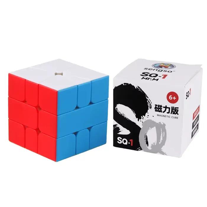 Shengshou SQ-1 Cube magique magnétique SQ1 Cubo Magico Puzzle carré-1 Cubes magiques jouets éducatif