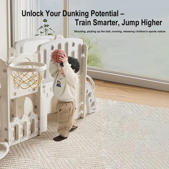 Toboggan pour bébé, aire de jeux pour enfants, toboggan intérieur/extérieur, toboggan multifonctionn