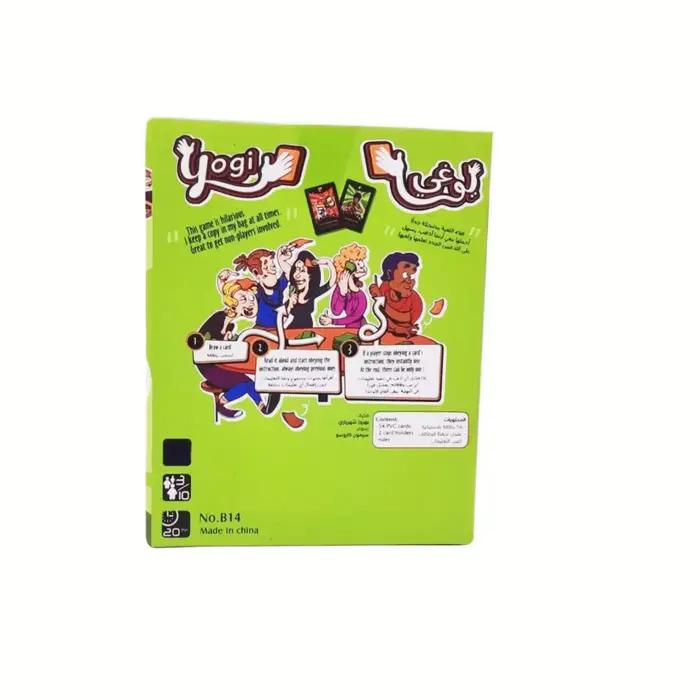 《Yogi : Jeu de cartes d'interaction physique amusante》 - Un jeu de cartes arabes zany de contorsions