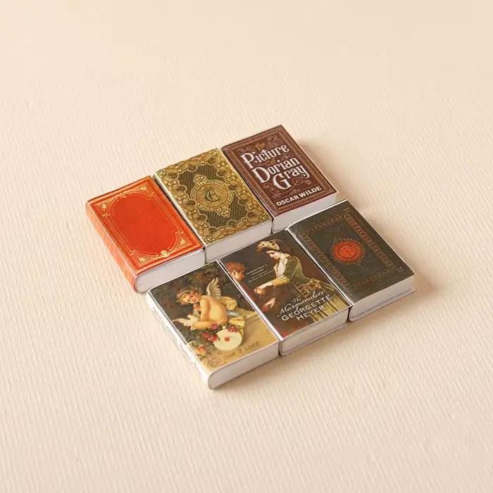 Mini livre de nettoyage de maison de course pour enfants, bande dessinée l'inventaire, jouets de jeu
