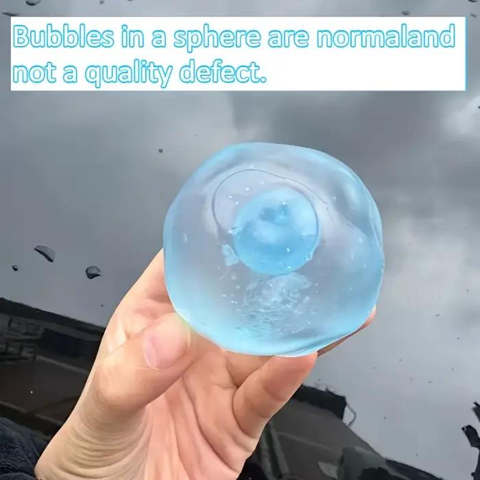 Jouets sensoriels Mochi en plastique souple, transparents, à l'huile de noix de coco et à la maltose
