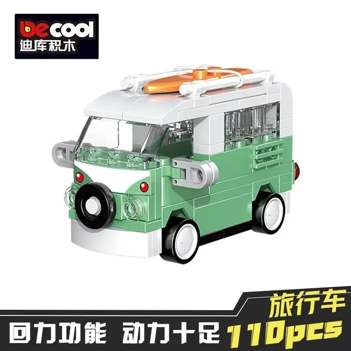 Voiture de course Bus ingénierie véhicule Ambulance retirer modèle blocs de construction brique joue