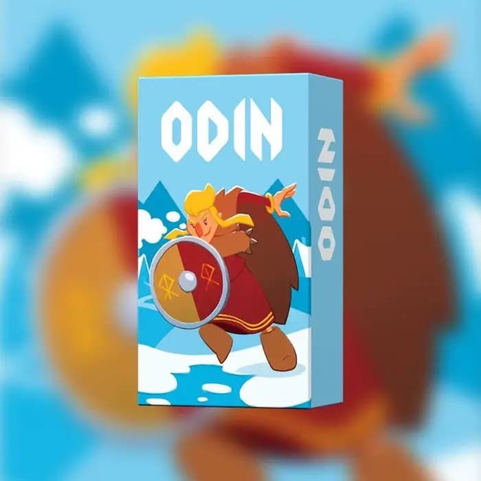 Jeu de société sur le thème de Odin, jeu de cartes de stratégie de style mythologie nordique, réunio