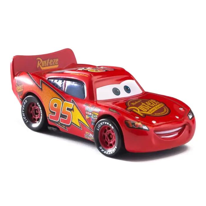 Voitures Disney Pixar, jouet Lightning McQueen Jackson Storm Mater Sally Sheriff 1:55, modèle de voi