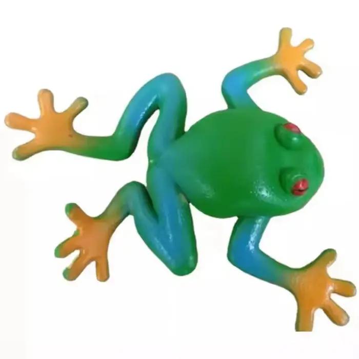 Jouet de grenouille de décompression délicat, modèle de grenouille de Simulation, fausse grenouille 