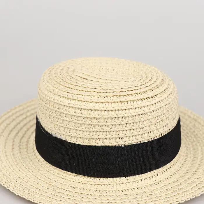 Chapeau de soleil mignon en paille pour maison de beurre Blyth, accessoires de décoration, offre spé