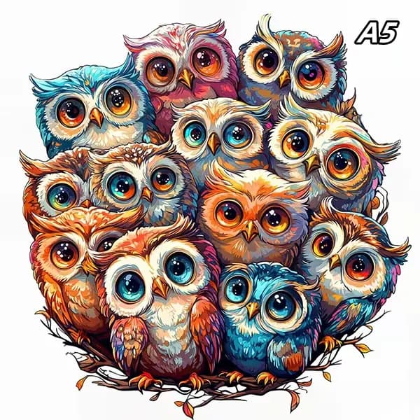 Puzzle animaux mystérieux, cadeau pour adultes et enfants, cadeau fabuleux, jeux interactifs, jouets
