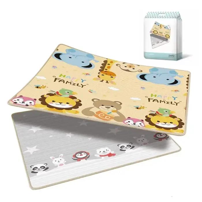 Tapis de jeu pour bébé 180x150x0.5cm, tapis rampant pour enfants, jouets pour activités de jeu, gymn