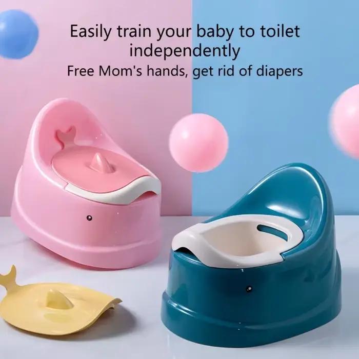 Pot d'entraînement pour bébé, pot d'entraînement Portable pour voyage, conception à fond ovale Stabl