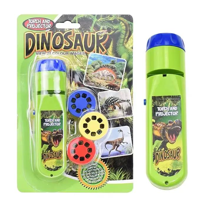 Projecteur d'éducation précoce pour enfants, lampe de poche, Puzzle d'histoire, dinosaure, océan, mo