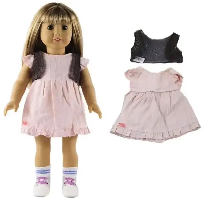 1 ensemble de beaux vêtements de poupée décontractés pour poupée américaine de 18 pouces, plusieurs 