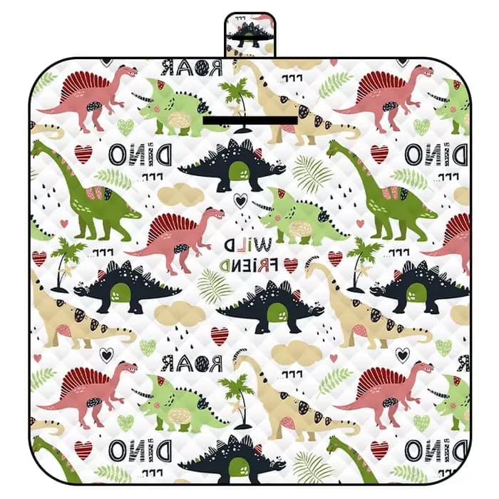 Tapis de pique-nique d'extérieur pliable, grand, épais, imperméable, pour camping, pelouse, résistan