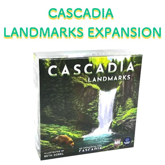 Cascadia Big Box Edition : Jeu de base et extension Landmarks. Gagnant du SDJ 2022, jeu parfait pour