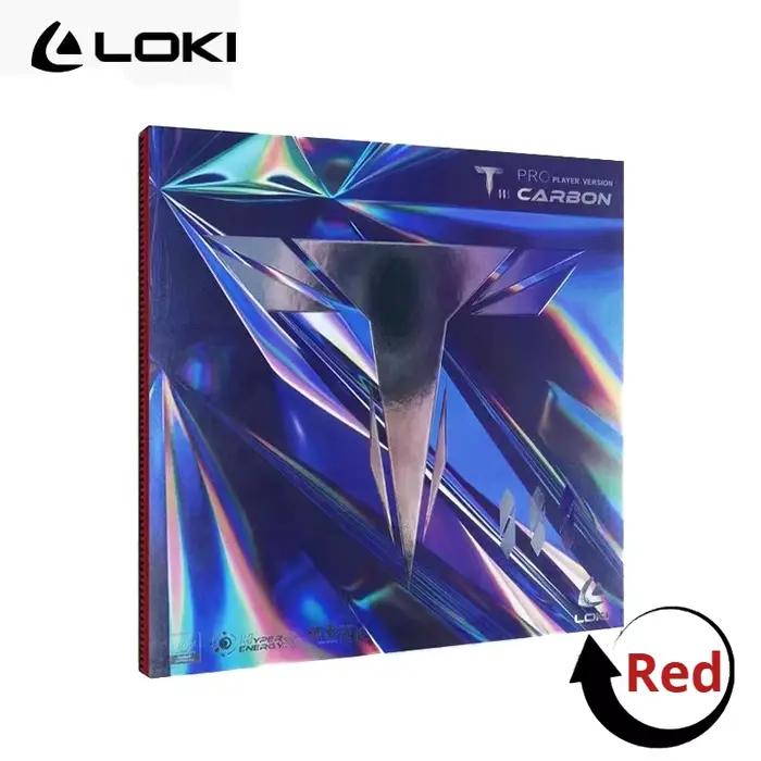 LOKI T3 caoutchouc astringent approuvé ITTF éponge Carbo caoutchouc de Tennis de Table Pips-in caout