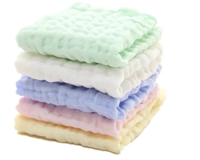 Lingettes pour bébé - Lingettes pour bébé en coton naturel - Serviette et lingette pour le visage do