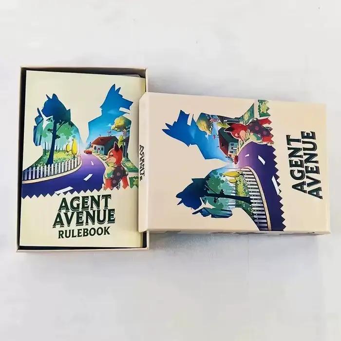 Jeu de société Agent Avenue, version anglaise, 2 joueurs, jeu de table amusant pour la famille et le