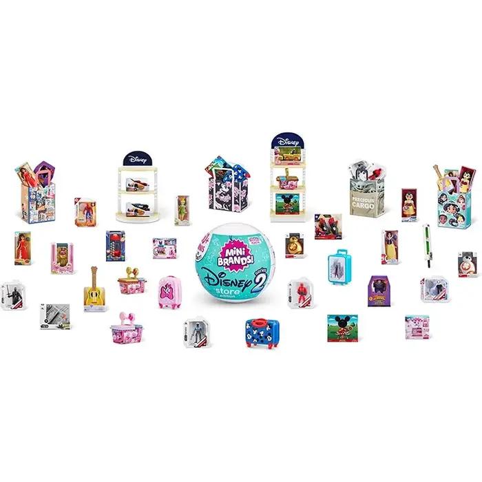 5 Surprise Disney Mini marques jouets à collectionner Disney Store édition 2 Capsule mystère vraie p