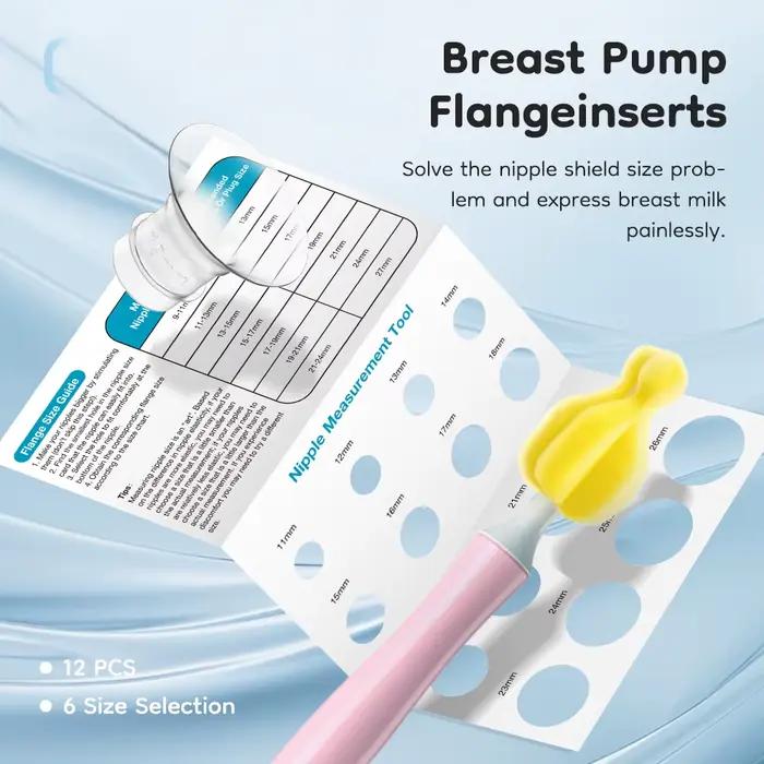MAMIJOY – Inserts de bride en Silicone pour tire-lait, tire-lait électrique, Tunnel de mamelon, conn