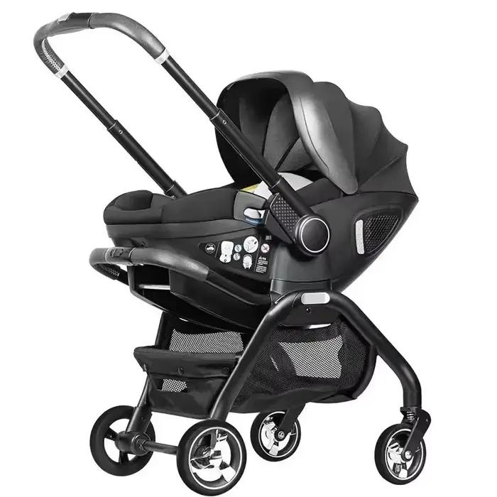 STOCK ue 3IN1 bébé poussette Portable enfant siège de voiture de luxe pliable multi-fonctionnel land