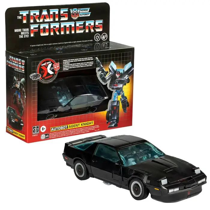 Jouets transformés Knight Rider, Agent collaboratif, son lumineux, modèle d'action, jouet, cadeau de